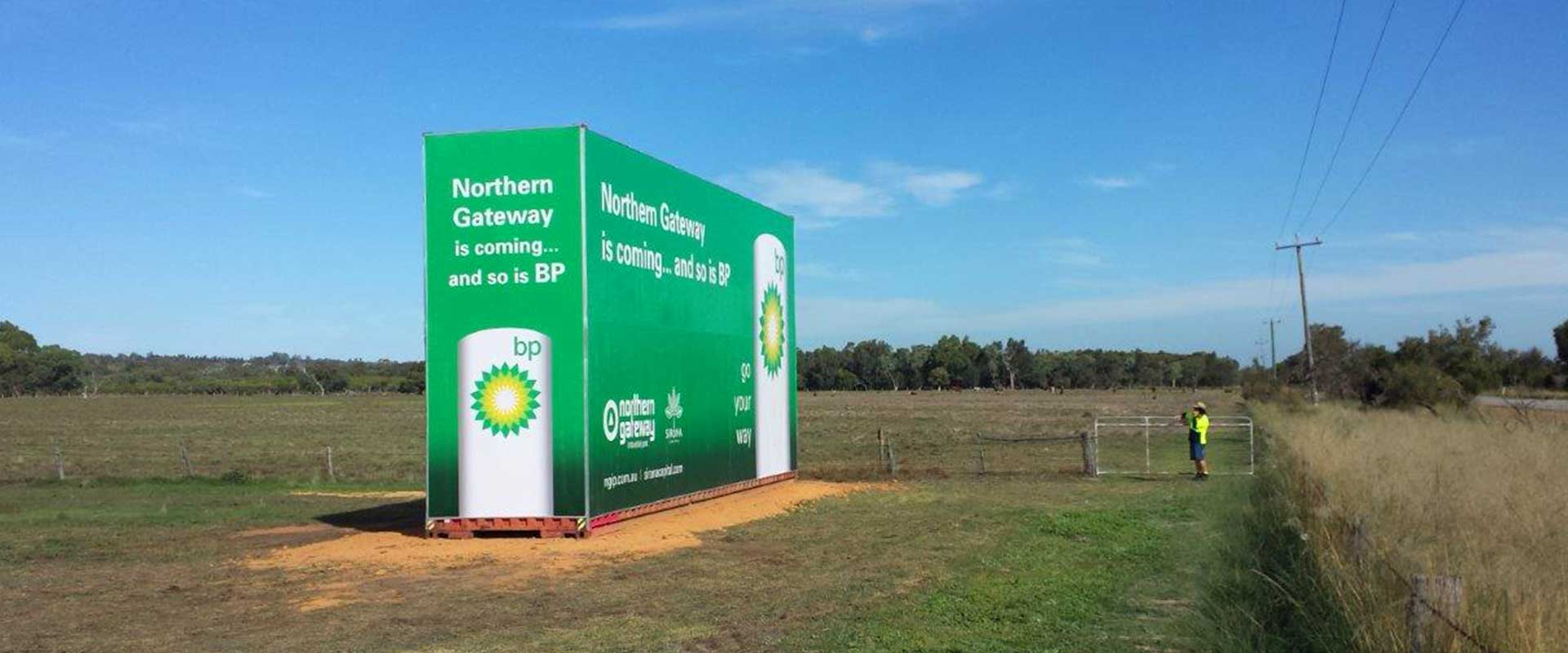 This sea container wrap for Development WA by Imagesource.