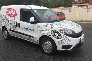 This full vinyl car wrap for the City of Fremantle was printed and installed by Imagesource