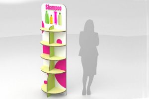 The 5-Stand is one of the printed furniture pieces available from Imagesource.