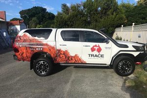 Trace Archeology Perth vehicle graphics