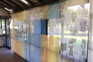 A custom job by Imagesource for printed curtains for South Perth Museum