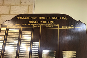 We can update your sport honour board with like material - whether it be vinyl cut, metal plate or iron oxides