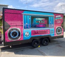 Imagesource produced this very cool food truck vehicle wrap for VenuesWest for Boombox Bites