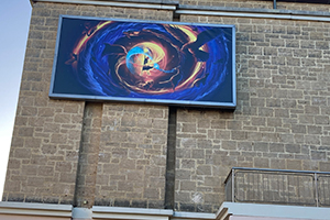The Imagesource install team have working at heights certification and can install your billboard signage with professionalism and safety at the forefront