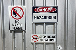 Imagesource can print and install warning and regulatory signage top national specification